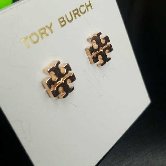 Tory Burch Jewelry - 🌷SALE🌷NEW Tory Burch Signature Studs Rose Gold